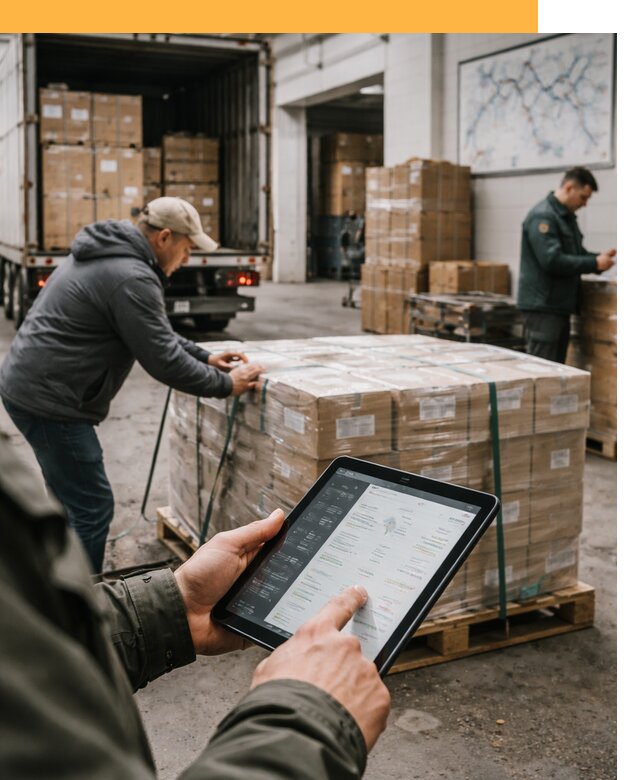 Международные перевозки через третьи страны от 12342 руб