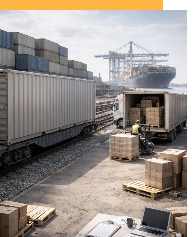 Мультимодальные перевозки грузов по миру от 46283 руб