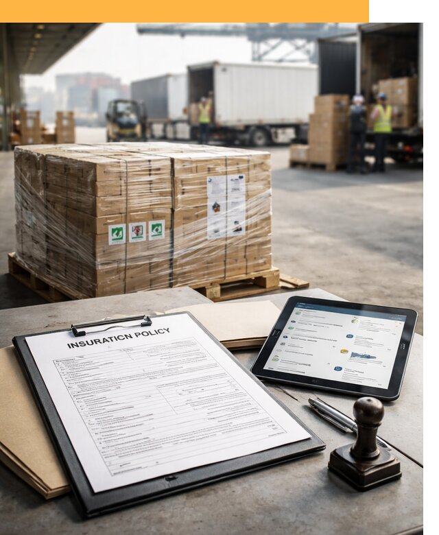 Страхование международных грузов от 3600 руб, полная защита