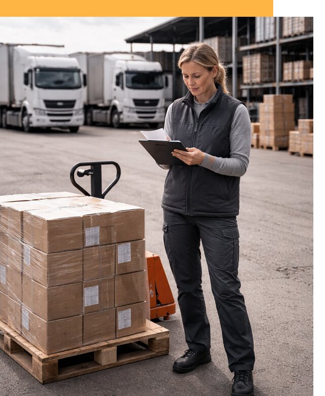 Доставка грузов из Европы к дверям клиента от 12342 руб