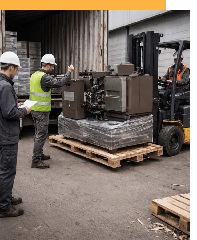 Доставка промышленного оборудования из Европы от 46283