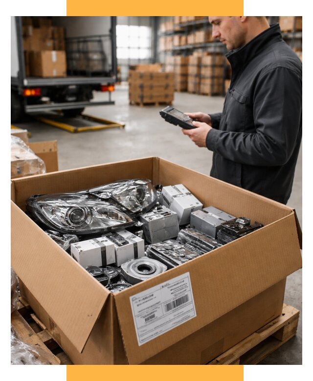 Доставка автозапчастей из Европы под ключ от 12856 р. | СетСервис-Улн