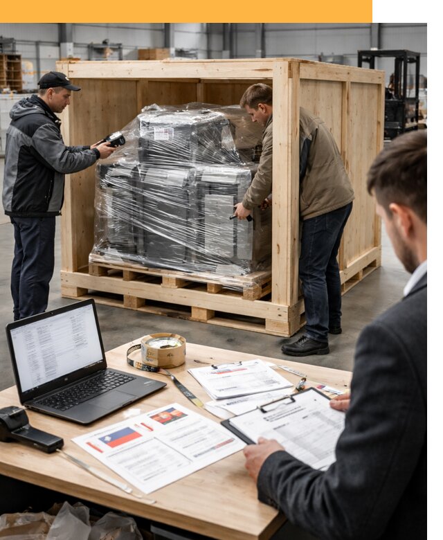 Доставка промышленного оборудования из США от 66853 руб