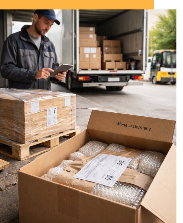 Доставка грузов из Германии от 46283 руб с таможенным оформлением