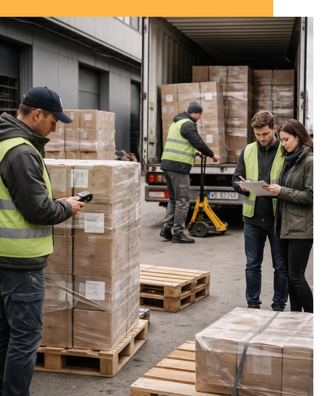 Доставка грузов из Польши: морем, авто и авиа от 7714