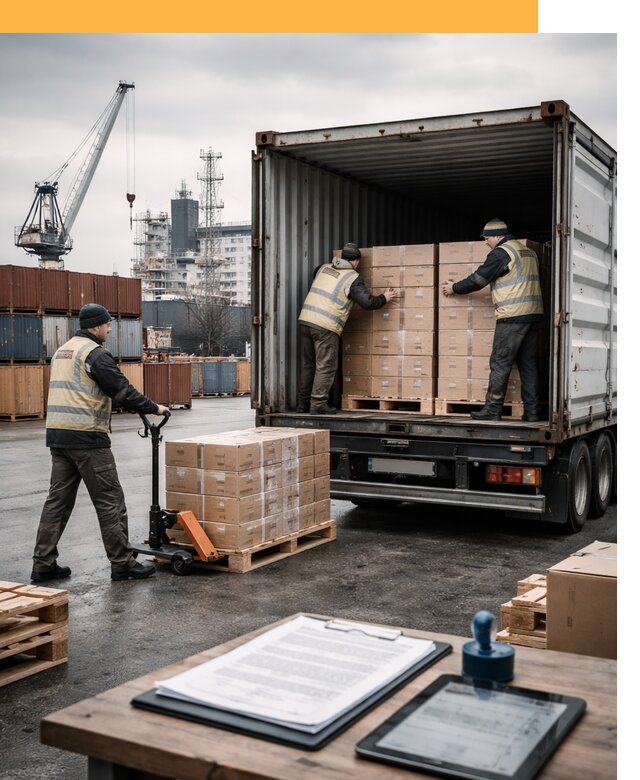 Доставка грузов из Латвии от 25713 руб, морская, авто, авиа