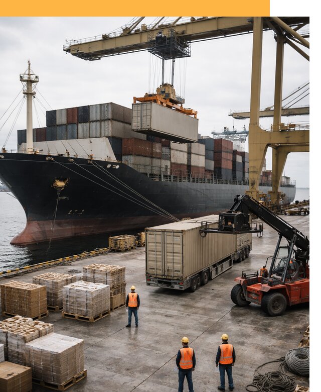 Морские перевозки из Индии: доставка FCL/LCL, таможня от 123420