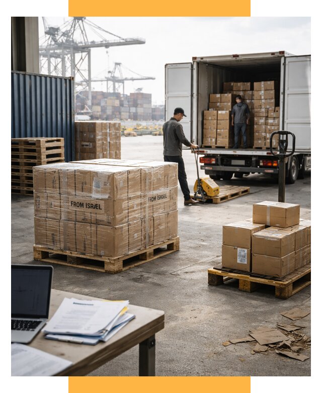 Доставка грузов из Израиля от 15428 р., логистика от СетСервис-Улн