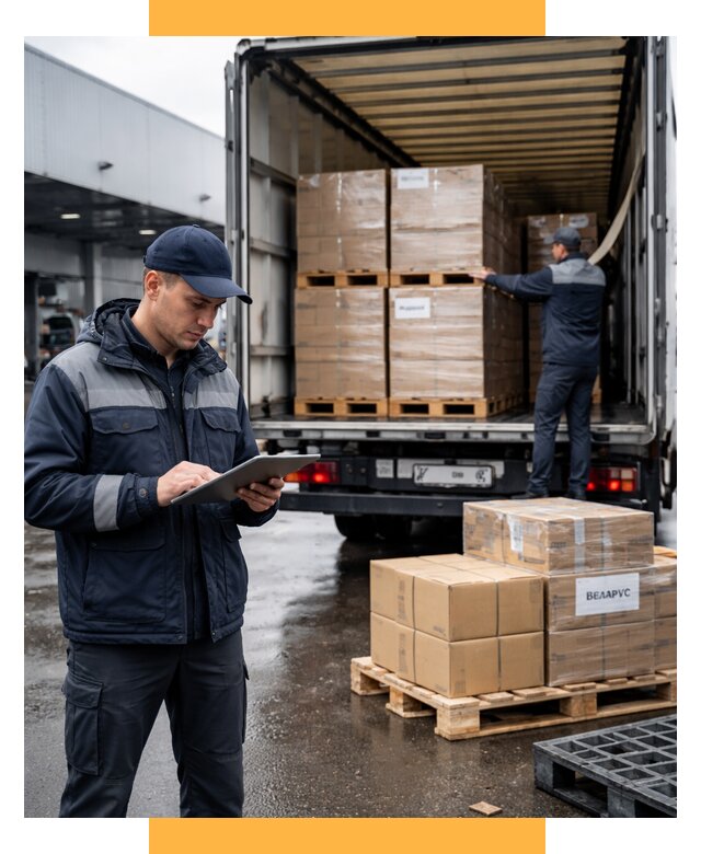 Доставка грузов из Беларуси от 15428 р. логистика СетСервис-Улн