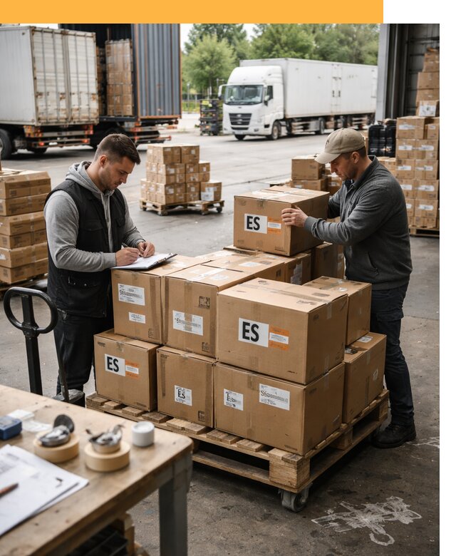 Доставка грузов в Испанию автотранспортом от 35998 руб