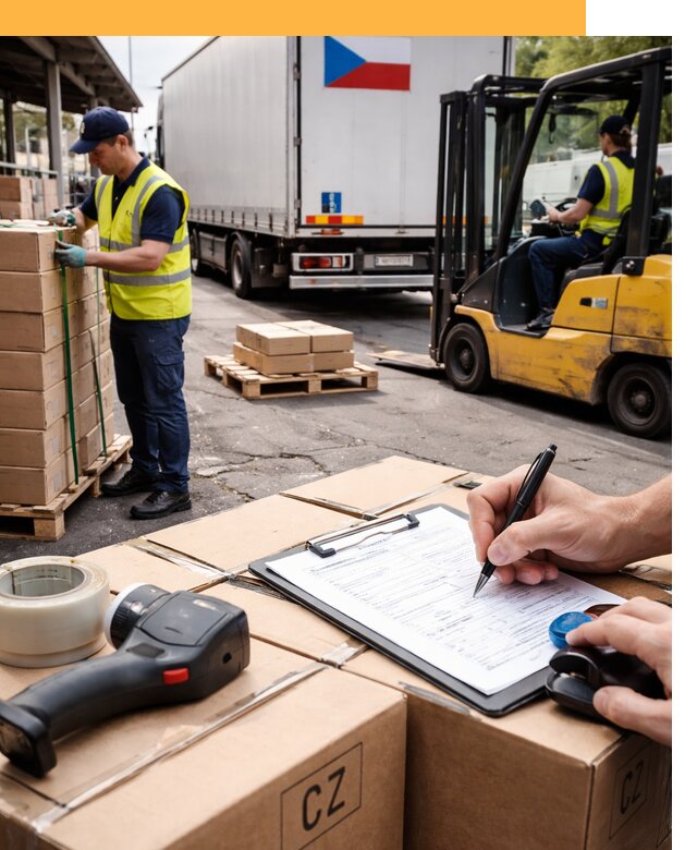 Доставка грузов в Чехию от 35998 руб, международные перевозки