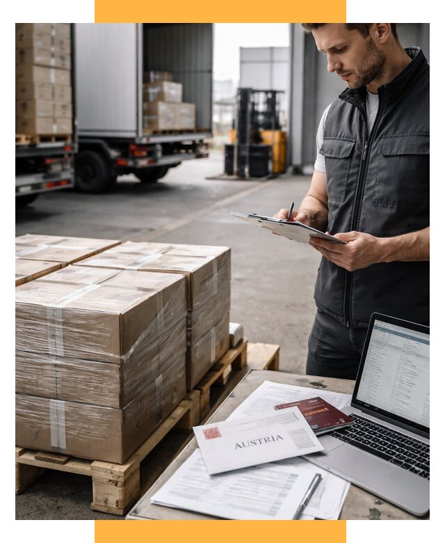 Доставка в Австрию от 66853 р. Логистика и экспорт СетСервис-Улн