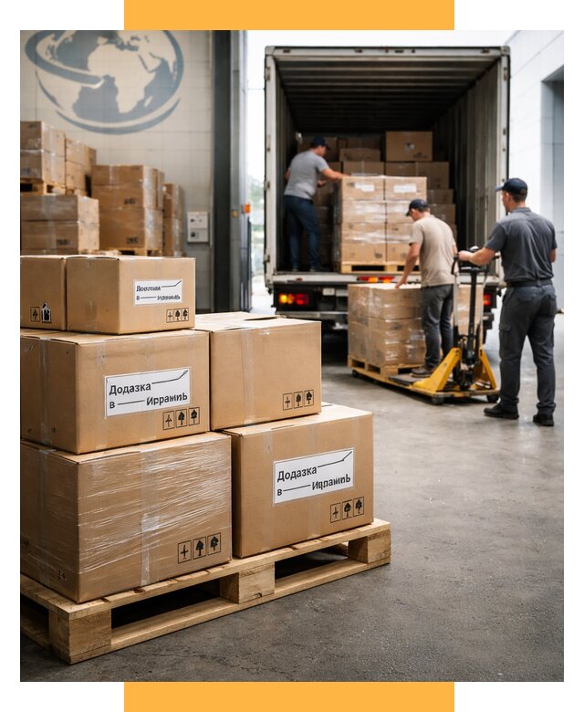 Доставка грузов в Израиль и экспорт от 46283 р. СетСервис-Улн