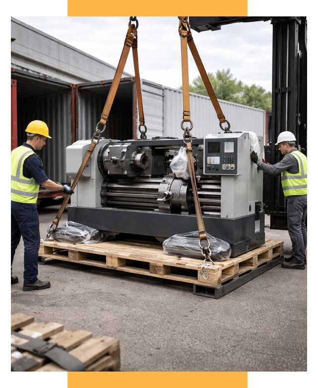 Перевозка станков и таможня от 61710 р. | СетСервис-Улн логистика