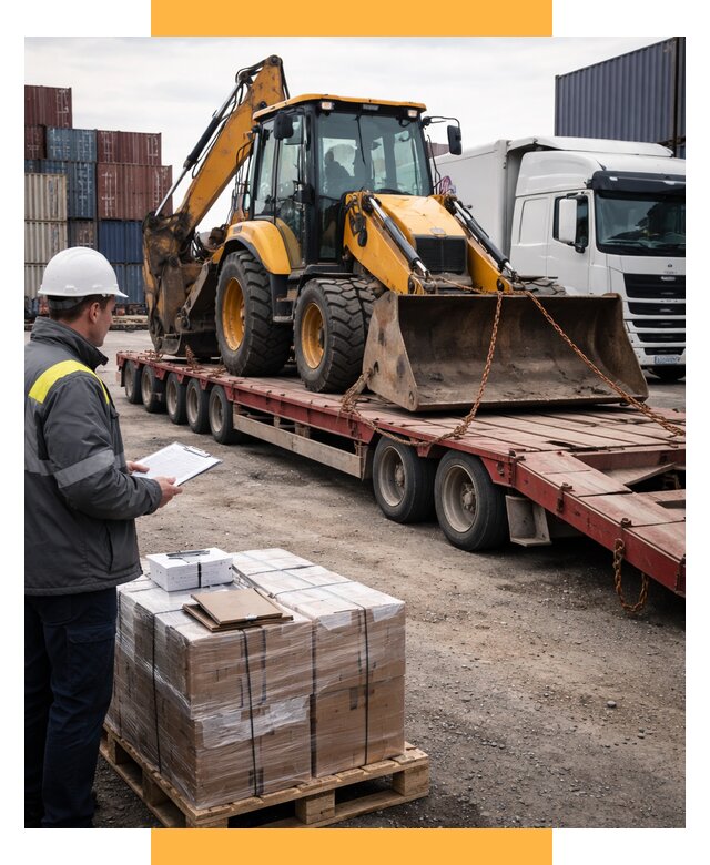 Международная перевозка спецтехники от 46283 р., СетСервис-Улн