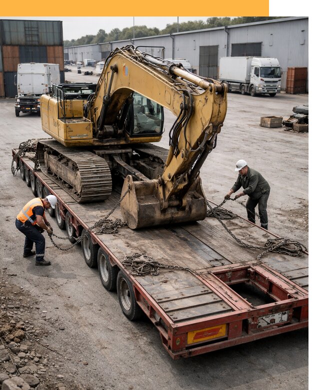 Перевозка спецтехники по России и миру от 46283 руб