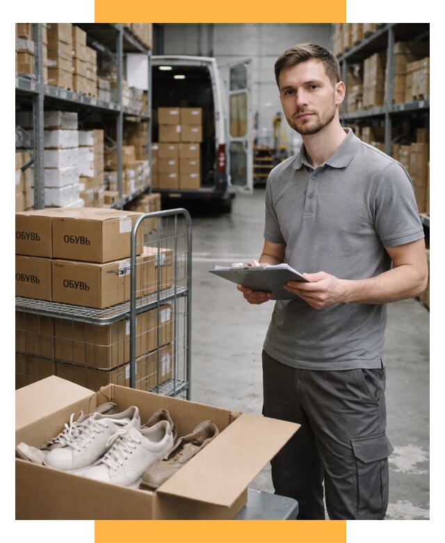 Доставка обуви из Китая и Турции от 4628 р. СетСервис-Улн