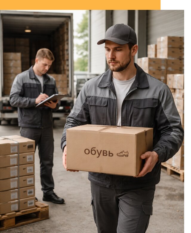 Международная перевозка обуви с таможенным оформлением от 4628