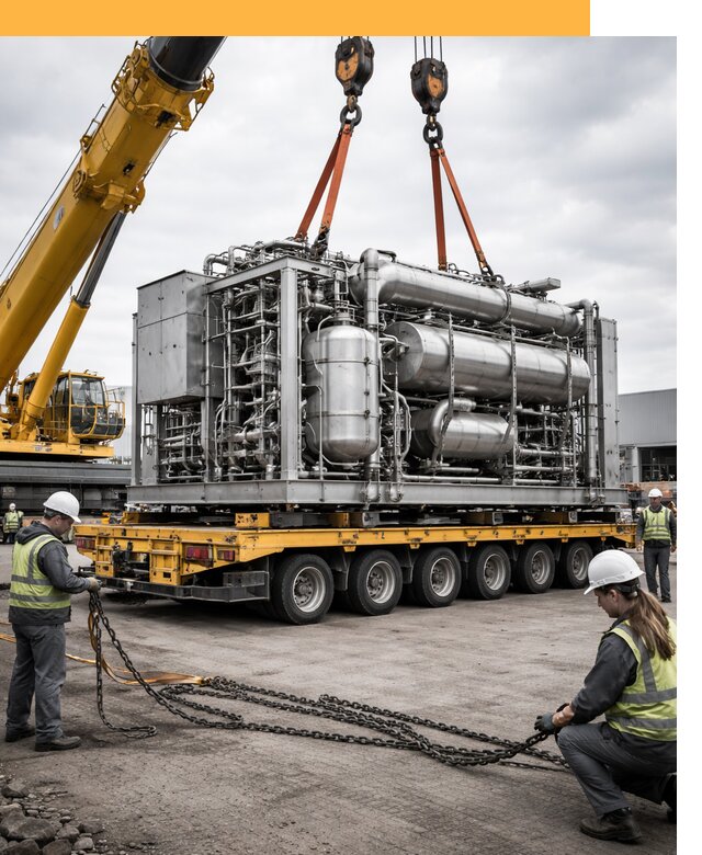 Перевозка тяжеловесных грузов по миру от 154275 руб