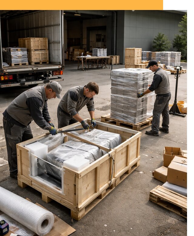 Перевозка выставочных грузов по миру от 25713 руб за м2 с таможней