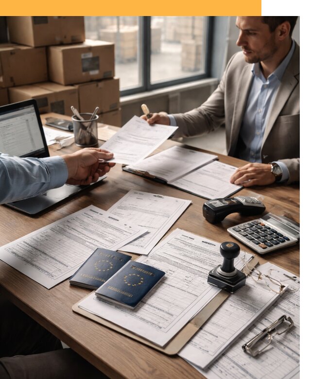 Таможенное оформление грузов из Европы от 8742 руб