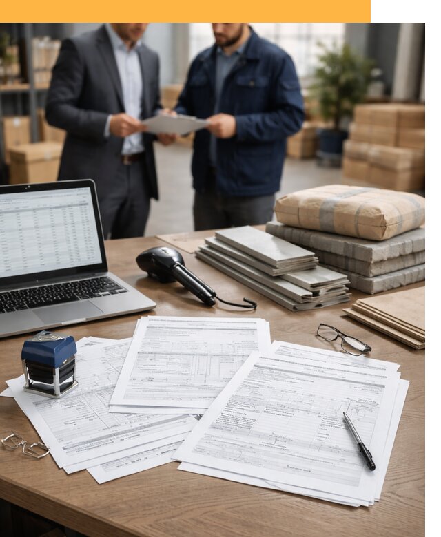 Таможенное оформление строительных материалов от 8742 руб.