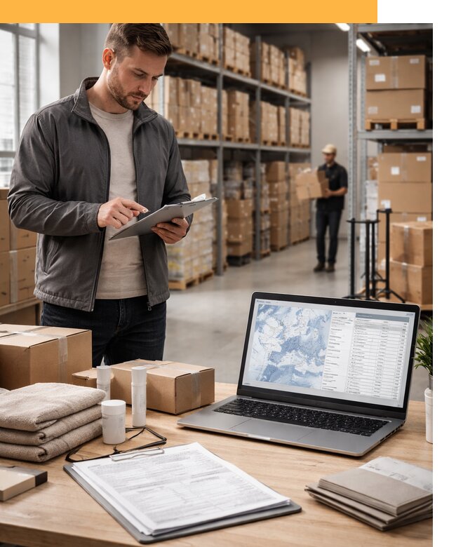 Закупка товаров в Европе под ключ: доставка, таможня от 7714 руб