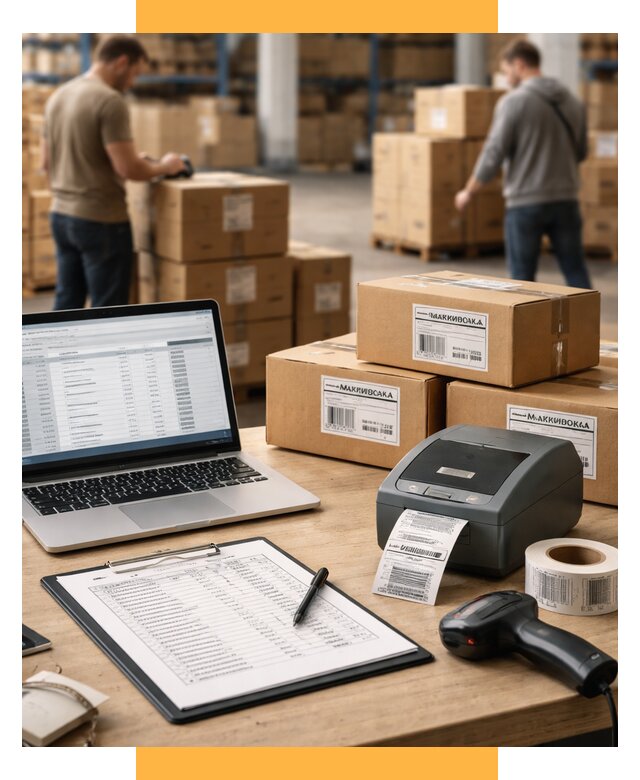 Маркировка импортных товаров от 4628 р. под ключ, СетСервис-Улн